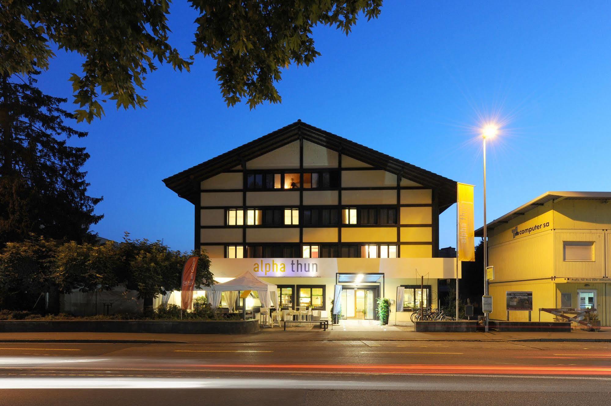 Hotel Alpha Thun Kültér fotó